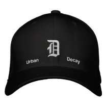 Urban Decay (hat) embroidered hats by visarg85 Urban Decay (hat) embroidered hats
