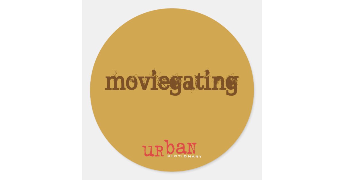 Urban Dictionary stickers Zazzle