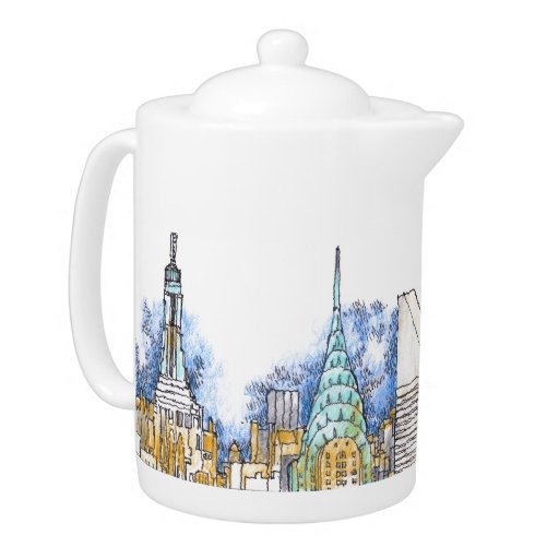 Urban Dish Collection Teapot Zazzle