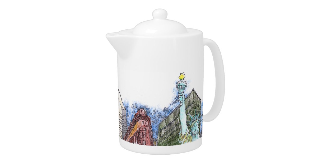 Urban Dish Collection Teapot Zazzle