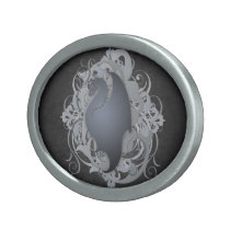 Urban Fantasy Black Dragon Belt Buckle