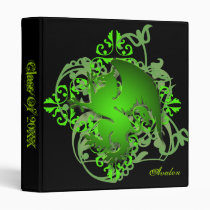 Urban Fantasy Green Griffin Class Of School Binder