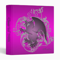 Urban Fantasy Plum Griffin Class Of School Binder