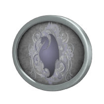 Urban Fantasy Silver Dragon Belt Buckle