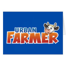 Urban Farmer Greeting Card