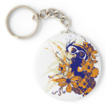 Urban Floral Keychain