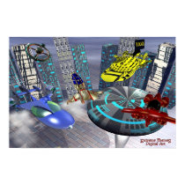 Urban Future posters by Extreme_Themes_Digit Urban Future posters
