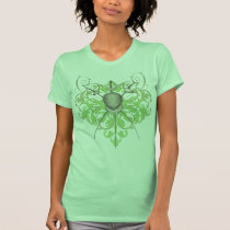 Urban Green Swords Fencing Mask Women's T-Shirts