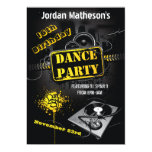 Urban Grunge 16th Birthday Dance Party Invitation