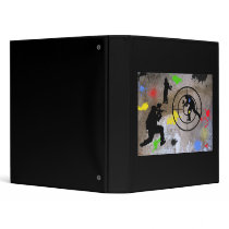 Urban Guerilla Paintball 3 Ring Binder