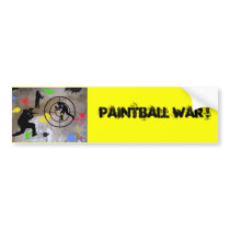 Urban Guerilla Paintball Bumper Sticker