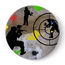 Urban Guerilla Paintball Pin