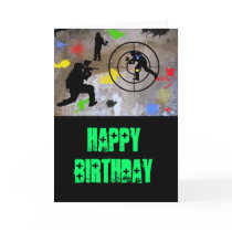 Urban Guerilla Paintball Cards