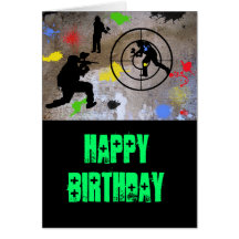 Urban Guerilla Paintball Cards
