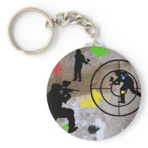 Urban Guerilla Paintball Keychains
