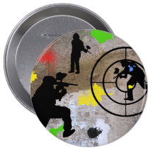 Urban Guerilla Paintball Pin