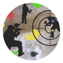 Urban Guerilla Paintball Stickers