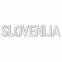Urban hip fashion Slovenija logo sports jacket
