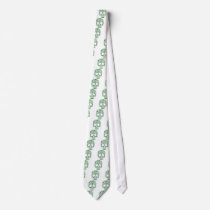Urban & Hip St .Patricks's Day Skull ties