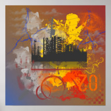 Urban Jungle Poster print