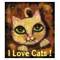 Urban Kitty Cat  Dark T-Shirt