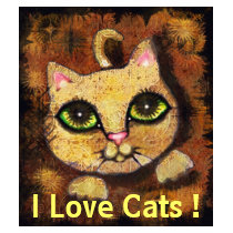 Urban Kitty Cat  Dark T-Shirt