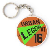 Urban Legend 16th Birthday Gifts Key Chains