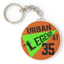 Urban Legend 35th Birthday Gifts Key Chain