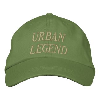 Urban Legend Embroidered Hat embroideredhat