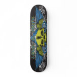 Urban Love & Hate Skull Skateboard
