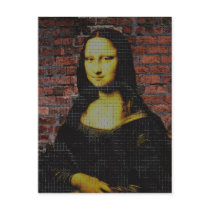 Urban Mona Lisa postcards