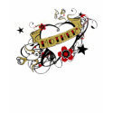 Urban "mother" Tattoo & Swallows Heart Design t-shirts