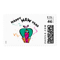 Urban New Year postage