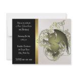 Urban Olive Fantasy Griffin Birthday Party Invite