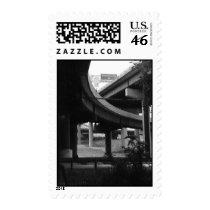 Urban Overpass Postage Stamps