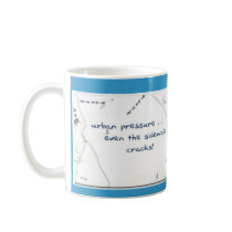 Urban Pressure mugs by Reflekshins Urban Pressure mugs
