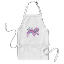 Urban Rainbow Stars and Spirals aprons by doonidesigns Urban Rainbow Stars and Spirals aprons