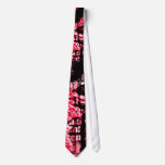 Urban Red Graffiti Neckties