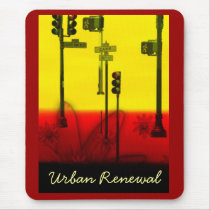 URBAN RENEWAL mousepads by PopsArt URBAN RENEWAL mousepads
