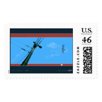 Urban Settings-Three postage by phaticon Urban Settings-Three postage