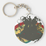 urban singers vector key chain