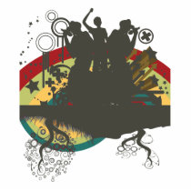 urban singers vector photo sculptures