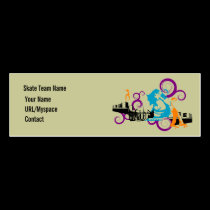 Urban Skate Profile Card business cards