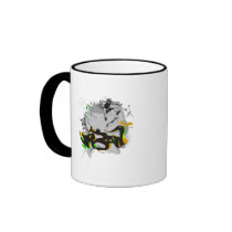 urban skateboard graffiti coffee mug