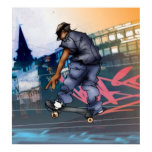 Urban Skateboarder Poster posters
