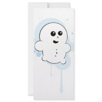 urban snowman rack cards by WearShirts urban snowman rack cards