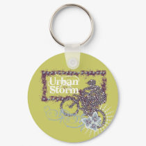 Urban Storm Biking T-shirts and Gifts keychains