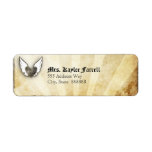 Urban Tattoo Winged Heart Mailer Address Labels