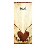 Urban Tattoo Winged Heart  Wedding Invitations.