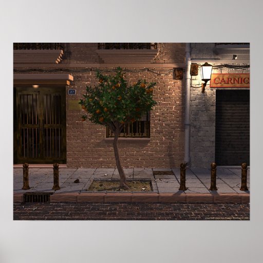 Urban Tree Poster